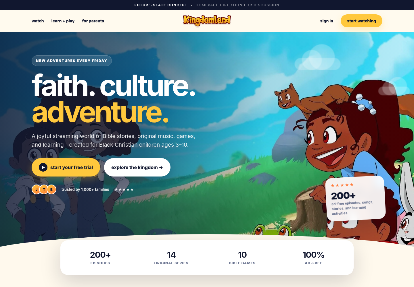 Kingdom Kids Project page